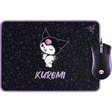 Razer DeathAdder Essential and Goliathus Mouse Mat Bundle - Kuromi picture