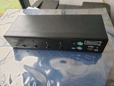 DIGITUS DC-12202-1 4 PORT COMBO KVM SWITCH  (IN9S2) picture