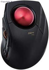 ELECOM Trackball Mouse M-DPT1MRBK 8-Button Wired Bluetooth Wireless picture