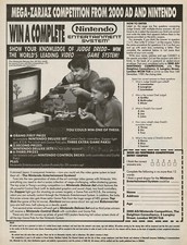 Vintage Nintendo NES Video Game Console Computer Promo Photo Print Ad 1980s picture