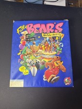 Vintage Fatty Bear's Game OPEN BOX Big Box 3.5 Floppy PC Humongous Entertainment picture
