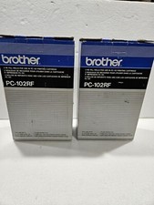 Genuine Brother PC-102RF 3 Re-Fill Rolls For Use in PC-101 Printing Cartridge picture