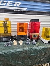 Asking $300 For The Bundle; ResIn Printers & Laser Engraver picture