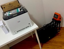 Ricoma RP-200 Heat Transfer Laser Printer / Auto Open 16x20 Flat Heat Press picture