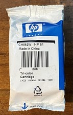 HP 61 Black Tri-Color Ink Cartridge Pack NIP SEALED BAG NEW picture
