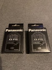 2 Genuine Matsushita Panasonic KX-P115 Printer Ribbon KX-P1150 P1180 P1695 P2150 picture