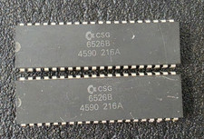 2x MOS / CSG 6526 B Commodore 64 CIA with date code (4590) picture