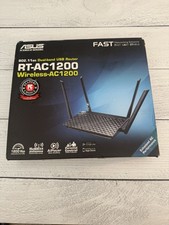 ASUS RT‑AC1200 Dual‑Band Wireless‑AC1200 Router – Complete in Box – Not Tested picture