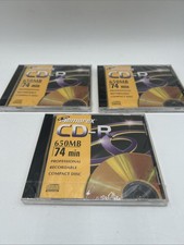 Memorex Lot Of 3 New CD-R 650MB 74 Minutes Compact Disc picture