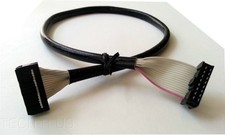 Supermicro CBL-0156L 16 PIN Front Bezel Panel Round Black PF Ribbon Ctrl Cable picture