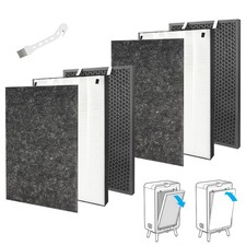 2 Set Air220 Air320 Replacement Filter for Bissell 2609A 2768A Air Purifier |... picture