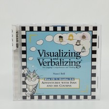 Visualizing And Verbalizing Blue CD-ROM Grades 3-6 Windows Mac 2-Disc Nanci Bell picture