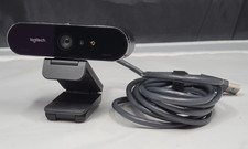 Logitech Brio 4K Ultra HD Webcam USB 3.0 HDR Autofocus w/ Mount Cable - Tested picture