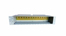 Omnitron Systems Technology 4389 Rackmount Chassis 48V DC 3A Tested Working picture