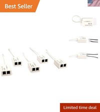 5-Pack RJ11 Noise Filters & DSL Splitters - High-Quality Audio For All Devices picture