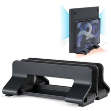 Dual Vertical Stand Holder for MacBook -  Aluminum picture