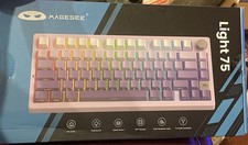 MageGee Light 75 Wireless 75% Hot-Swappable Mechanical Keyboard w/ Knob Tri-Mode picture