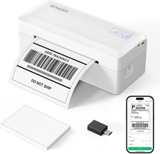 High-Speed Bluetooth Thermal Label Printer - 4x6 Portable Design for Businesses picture