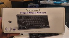 Infinitive Compact Wireless Keyboard Ultra Slim Keyboard 2.4 GHz USB Nano picture