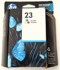 HP 23 Tri Color. C1823D New In Box Genuine OEM picture