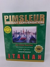 Pimsleur Instant Conversation Italian 8 CD Set Complete picture