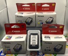 Genuine Canon Pixma Printer Cartridges - PG 245, CL-244 & 246 (Sold Separately) picture