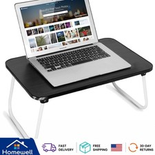 Elegant Foldable Lap Desk - Multipurpose Table for Breakfast & Work, 16.3