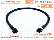 ⚡️16AWG CPU 8-Pin Cable for ASUS ROG STRIX 1000W Gold -📏70cm / 27 inch picture