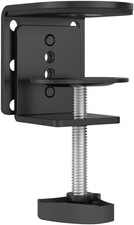 C Clamp Base Stand Mounting Accessory Desk Monitor Mount Clamp 4 Inch Black picture