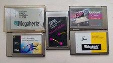 Modem / Fax / Data Cards & Mobile Adapter Card Intel IBM GoCard US Robotics etc picture