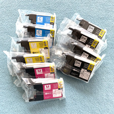 10-Pack Compatible Ink Cartridges for Brother LC75 LC71 LC123 LC73 -4BK 2C 2M 2Y picture