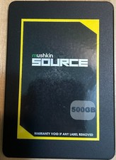 Mushkin Source 500GB, MKNSSDSR500GB, Internal SSD, Tested-Working, Used picture