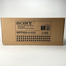 Sony Micro Floppy Disk Drive MPF920-6 AU5 Qty 20 Vintage Computing New Sealed picture