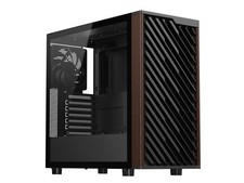 DIYPC DIY-ATX28-Wood Black USB3.0 /Type C ATX Mid Tower Gaming Computer Case w/ picture