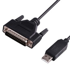 Green-utech USB RS-232 to DB25 Serial Adapter Cable for Fanuc CNC DNCLINK Con... picture