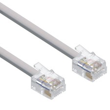 7Ft RJ12 Modular Cable Straight picture