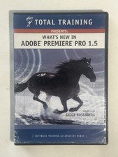 Total Training - What’s New In Adobe Premier Pro 1.5, 2004, DVD, Very Good Mint picture