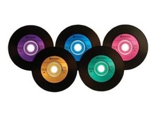 25 VERBATIM 700MB 52X CD-R Digital Vinyl 80Min Media Disc in Paper Sleeves picture