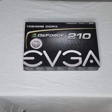 EVGA NVIDIA GeForce 210 1GB DDR3 PCIe x16 Low Profile DVI VGA S-Video picture