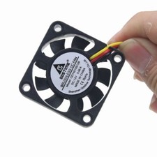 2Pcs 12V 3Pin 40x40x10MM 9 Blades 4cm Mini DC Brushless Cooling Fan GDT4010S12B picture