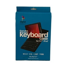 Digital Basics Executive Bluetooth Keyboard Case for 9.7” iPad - Black picture