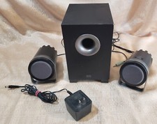Used Altec Lansing BXR1221 Powered Audio Computer Speaker System with Subwoofer picture