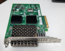4x QLogic QLE2564 QUAD PORT PCIe FIBRE ADAPTER Cards with 4x 8Gbps SFP picture