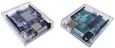 Enclosure for Arduino Uno R3, R4 WiFi/Minima, Transparent picture