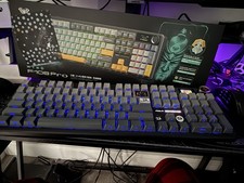 Aula F108 Pro Mechanical Keyboard Tri-Mode LCD Display with Creamy Switches picture