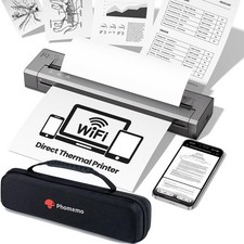 Phomemo G100 Pro AirPrint Portable Thermal Printer Wireless Wifi with Carry Case picture