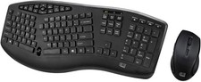 Adesso | WKB-1600CB | Wireless Ergonomic Keyboard & Mouse Set MISSING THE DONGLE picture