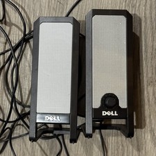 Dell A225 USB Powered 2 Computer Desktop Speakers 3.5 mm Jack - Read Desc picture