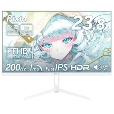 Pixio PX248Wave Gaming Monitor 24 Inch 200Hz FHD Fast IPS White Japan picture