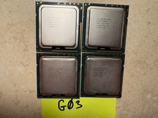 Lot of 4 Intel Xeon X5560 2.80GHz Quad Core LGA1366 Server CPUs SLBF4 picture